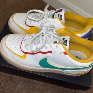 Nike Multicolor Air Force 1 Shoes